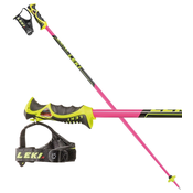 LEKI Ski štapovi VENOM SL TR-S, Roze - žuti