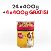 PEDIGREE Govedina v želeju 24x400g