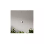 Ondaluce - Visilica na kablu CONCRETE 1xGU10/7,5W/230V precnik 10,5 cm beton/siva
