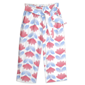 Twins Pantalone za devojcice, Belo-roze-plave