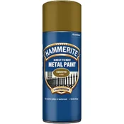 Sprej za kovino 3v1 sijaj 400ml DTR SMOOTH Hammerite - Zlata sijaj