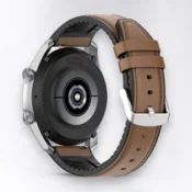 Infostyle Pašček Techsuit za Samsung Galaxy Watch 4, Active 1/2 (40 mm/44 mm), Huawei Watch GT/GT 2/GT 3 (42 mm) Rjava