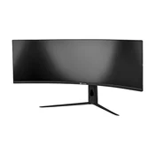 Thermaltake TGM-V49CDQ ukrivljen gaming monitor DQHD 49 palcev, 240 Hz, 1 ms