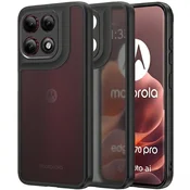 GS Ovitek za Motorola Edge 70 Pro, Fusion Hybrid, mat črn