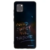 Silikonski črni ovitek za Samsung Galaxy Note 10 Lite N770F - Neon Nights
