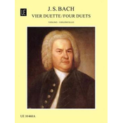BACH J.S.:FOUR DUETS VIOLIN AND CELLO