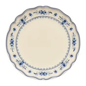 Moder/bež krožnik iz kamenine o 27 cm Vila – Costa Nova