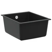 Umivaonik Crna 370 x 460 mm 80% kvarc i 20% smola