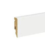 ZAKLJUČNA TALNA LETEV MDF 5,8x240cm BELA | Topdom