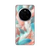 Maska za telefon Silikonska Print za Honor Magic 7 Pro Pastel Feathers