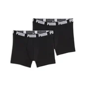 PUMA Boxer Briefs (6-Pack) Men, Clothing, Black/Various Logo Colors, 6