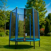 Northix Otroški trampolin z varnostno mrežo premer 140 cm