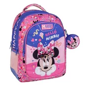 Luna: Must Team Hello Minnie mišji zaobljeni nahrbtnik s 3 predali 32x18x43 cm