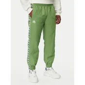 Kappa Spodnji del trenirke Orfeo 36235NW Zelena Comfort Fit