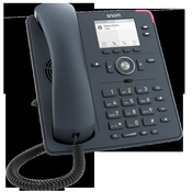 SNOM Žični fiksni telefon D150/ crna