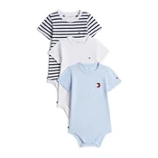 TOMMY HILFIGER Pajac/bodi mornarska/svetlo modra/bela