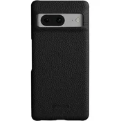 Ovitek za Google Pixel 8, usnjen, črn