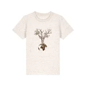 Life-Tree Majica Weltenbaum volneno bela