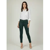 Elit Fashion Ženske pantalone 7/8, Maslinaste