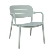 Homestar Stol MANGO 64x66x755 cm zelenkasto siv