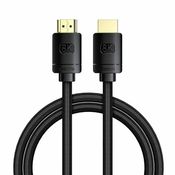 Baseus High Definition Series HDMI 2.1 kabel 8K 60Hz, 3D, HDR, 48Gbps, 1m crni [CAKGQ-J01]