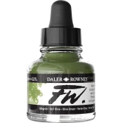 Daler Rowney FW Akrilno črnilo Olive Green 29,5 ml 1 kos