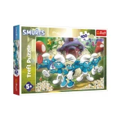 Trefl - Puzzle Spoznajte Smurfe - 100 kosov