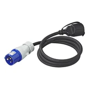 Northix Adapterski kabel 150 cm 3x2,5 mm2 od CEE vtiča do Schuko vtičnice