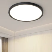Nettlife NETTLIFE LED stropna svetilka za kopalnico, ravna, 18 W, okrogla, bela, kuhinjska, nezatemnljiva, (22111140)