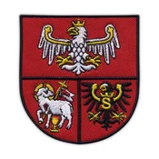 shumee Našitek grba vojvodstva Varmijsko-Mazuri - Podlaga za likanje/toplotno varjenje - Vezen našitek/značka/emblem