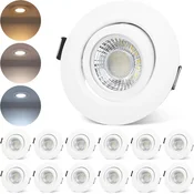 12x LED vgradni reflektor 6W IP44