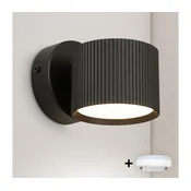 Brilagi - LED RGB prigušiva zidna tackasta svetiljka STRIPY 1xGX53/14W/230V Wi-Fi Tuya crna