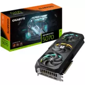 GIGABYTE GeForce RTX 5070 GAMING OC 12G GDDR7 grafična kartica, PCIe 5.0, 1xHDMI 2.1b, 3xDisplayPort 2.1b - GV-N5070GAMING OC-12GD