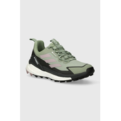 Cipele adidas TERREX Free Hiker 2 Low GTX za žene, boja: zelena, IE5100