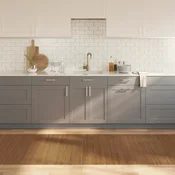 Tepih pravokutni smedi 100 x 300 cm od bambusa
