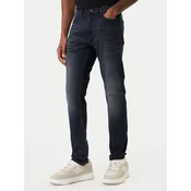 HUGO Jeans hlače 50555175 Mornarsko modra Extra Slim Fit