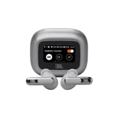 SLUSALICE BLUETOOTH BEZICNE JBL LIVE BEAM 3 SREBRNA