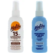 Malibu SPF15 sprej 100 ml + sprej po sončenju 100 ml