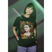 Merchcode Majica Frida Kahlo Portrait, črna