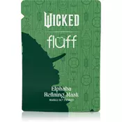 Fluff Wicked Elphaba Refining Mask maska iz platna za obraz za enkratno uporabo 17 ml