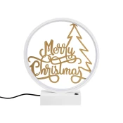 Opviq XMAS10 Stona lampa, Bela