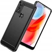 1 to 3 Hurtel Carbon Ovitek Za Motorola Moto G Play 2022 Fleksibilen Vodoodporen
