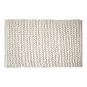 Bela kopalniška preproga 50x80 cm Aspen Bobble – Bianca