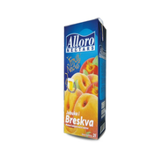 Alloro Negazirani sok Breskva jabuka, 2L