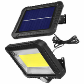 MACLEAN solarni LED reflektor MCE438 (s senzorjem gibanja in vgrajeno baterijo), 1300mAh