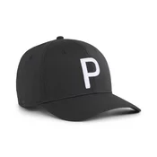 Mens Puma Heritage P Tech Golf Cap, Black, Size Adult, Accessories