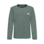 Only & Sons Junior Majica OSJDAWSON temno zelena / bela