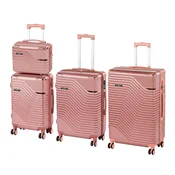 TraveLux Urban XXV set kofereta na kotačima u ružičasto-zlatnoj boji