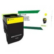 LEXMARK toner 80C80Y0 žuti