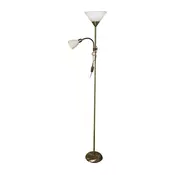 Stojeca lampa WENDY 1xE27/100W/230V + 1xE14/40W mesing
